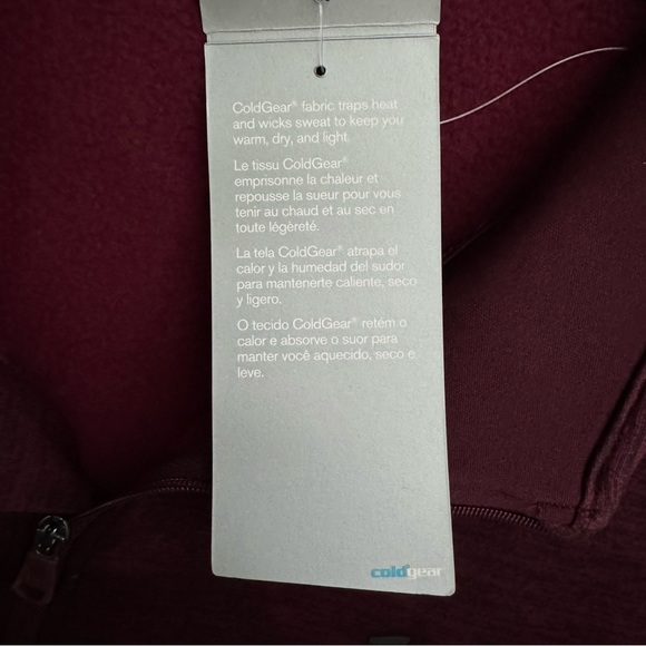 NWT Under Armour men’s Cold Gear 1/4 zip - Picture 5 of 12